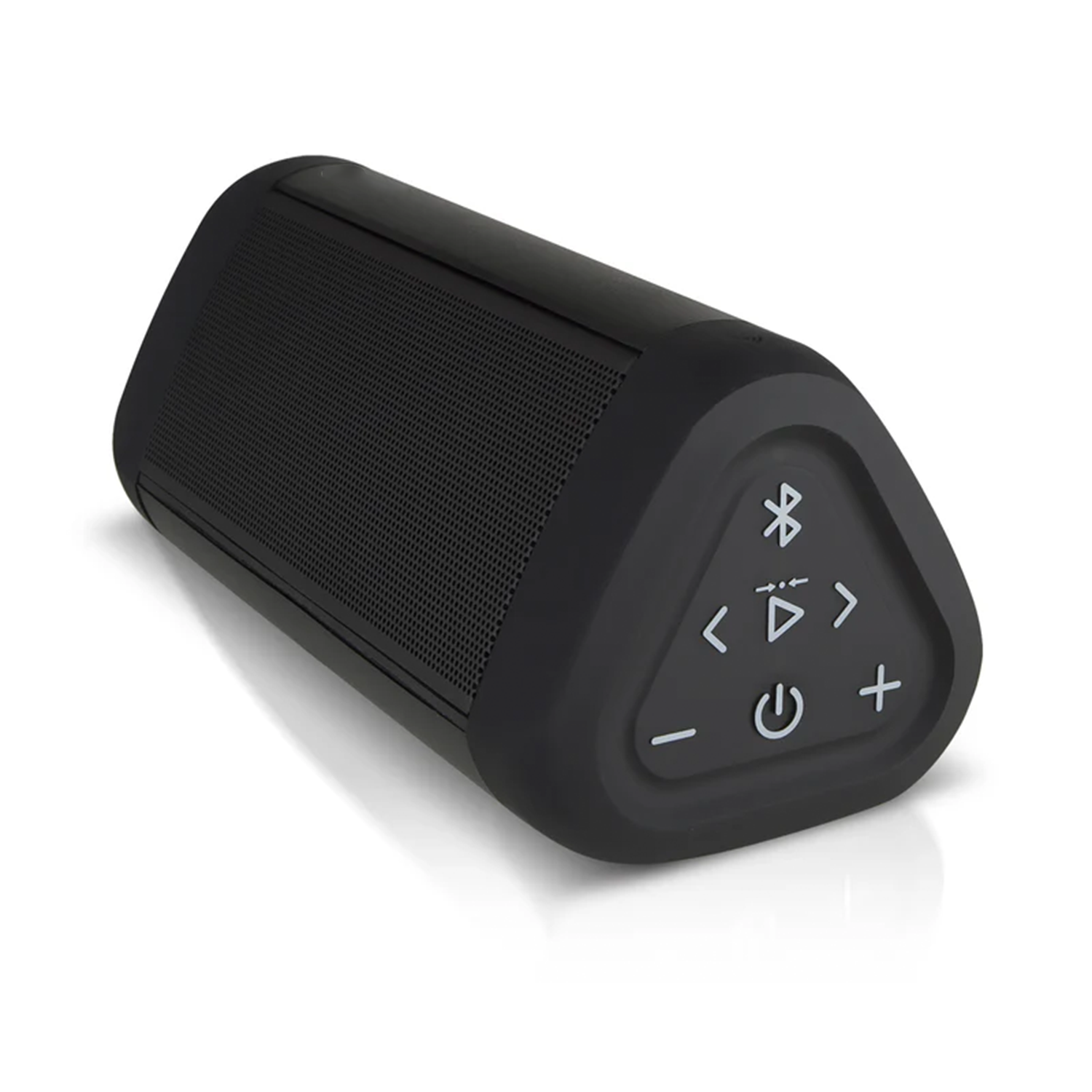 Angled Compact Outdoor Wireless Speaker, Waterproof Stereo Audio Unit With Long-Range Connection And Dual Pairing Function
