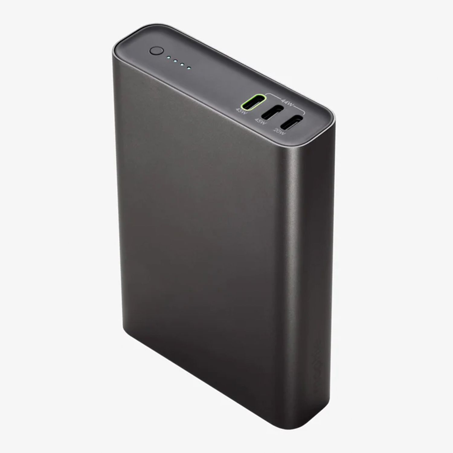 Multi-Port High Capacity Portable Energy Bank, Triple Interface Fast Charging Power Pack With LED Capacity Indicators