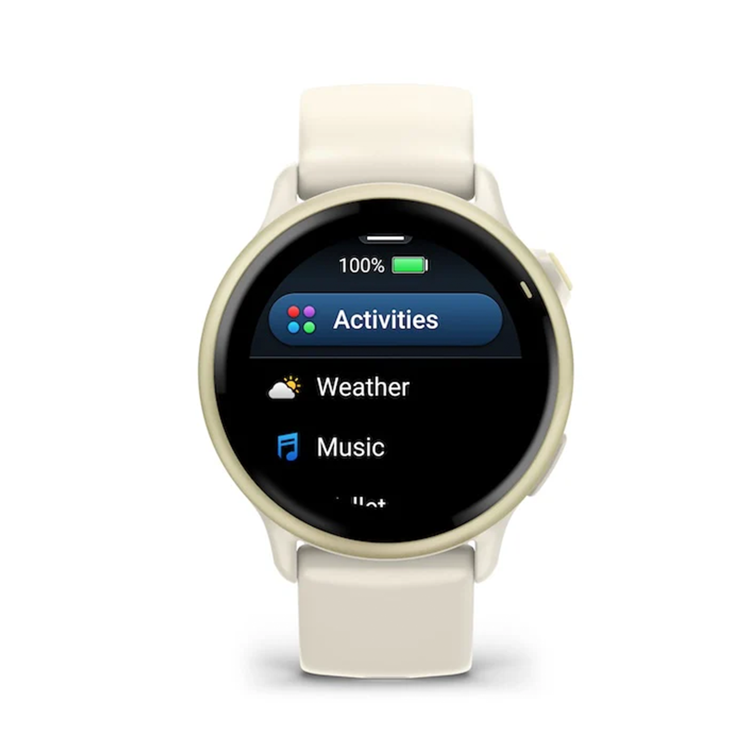 Round AMOLED Display Fitness Wrist Watch, Long-Life GPS Wearable Tracker With Multi Wellness Monitoring Functions