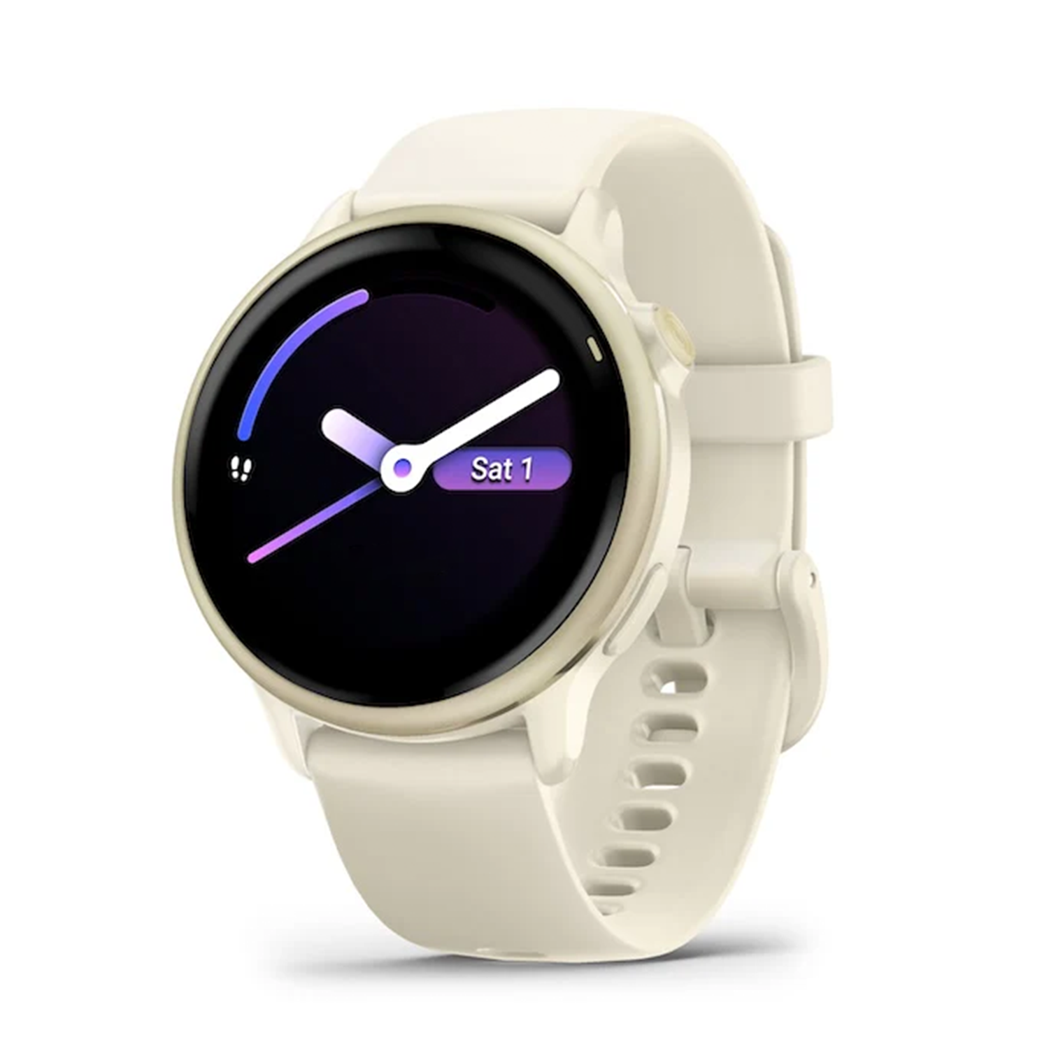 Round AMOLED Display Fitness Wrist Watch, Long-Life GPS Wearable Tracker With Multi Wellness Monitoring Functions