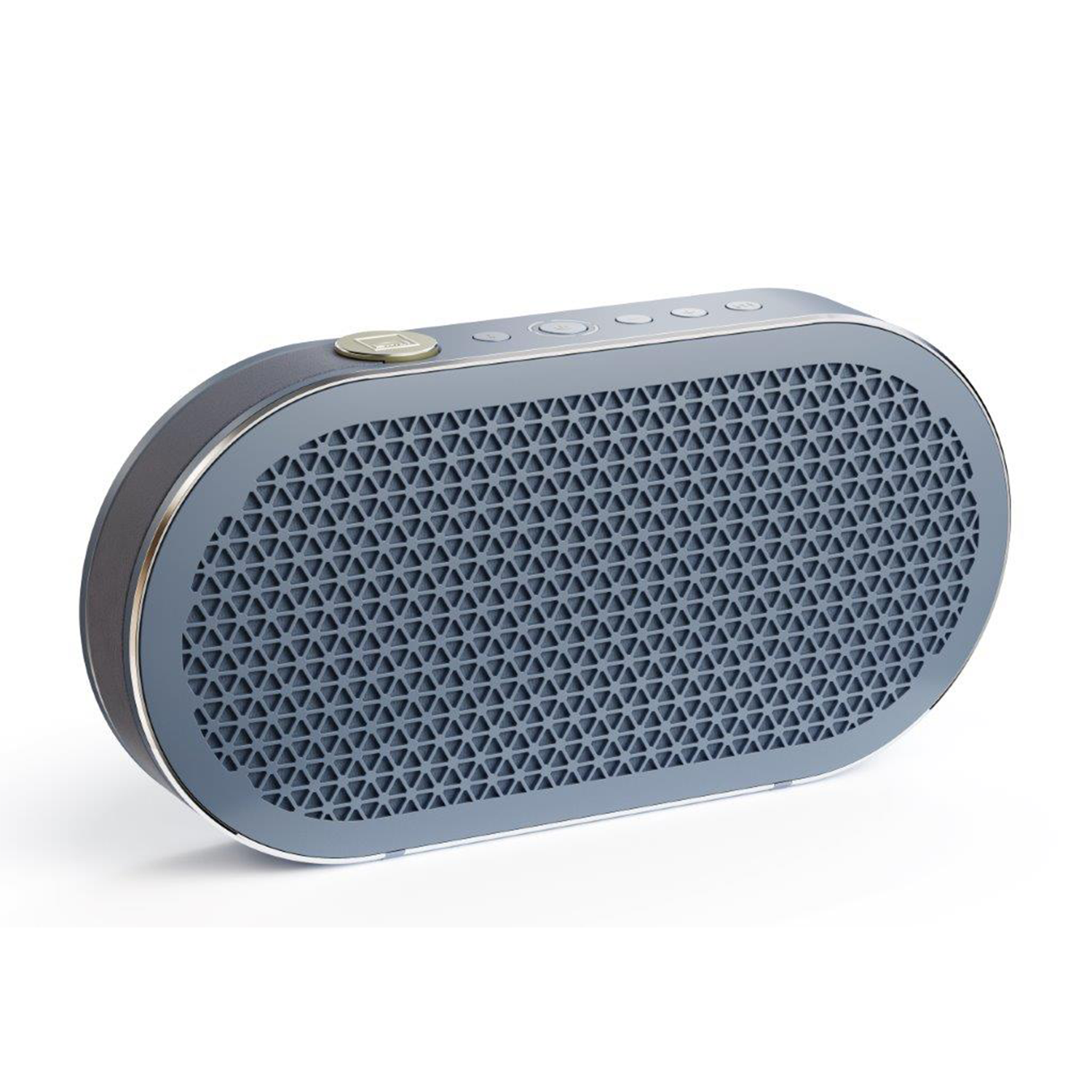 Oval Shaped Hi-Fi Wireless Audio Device, Multi-Mode Portable Bluetooth Speaker With Carry Strap And Aux Input